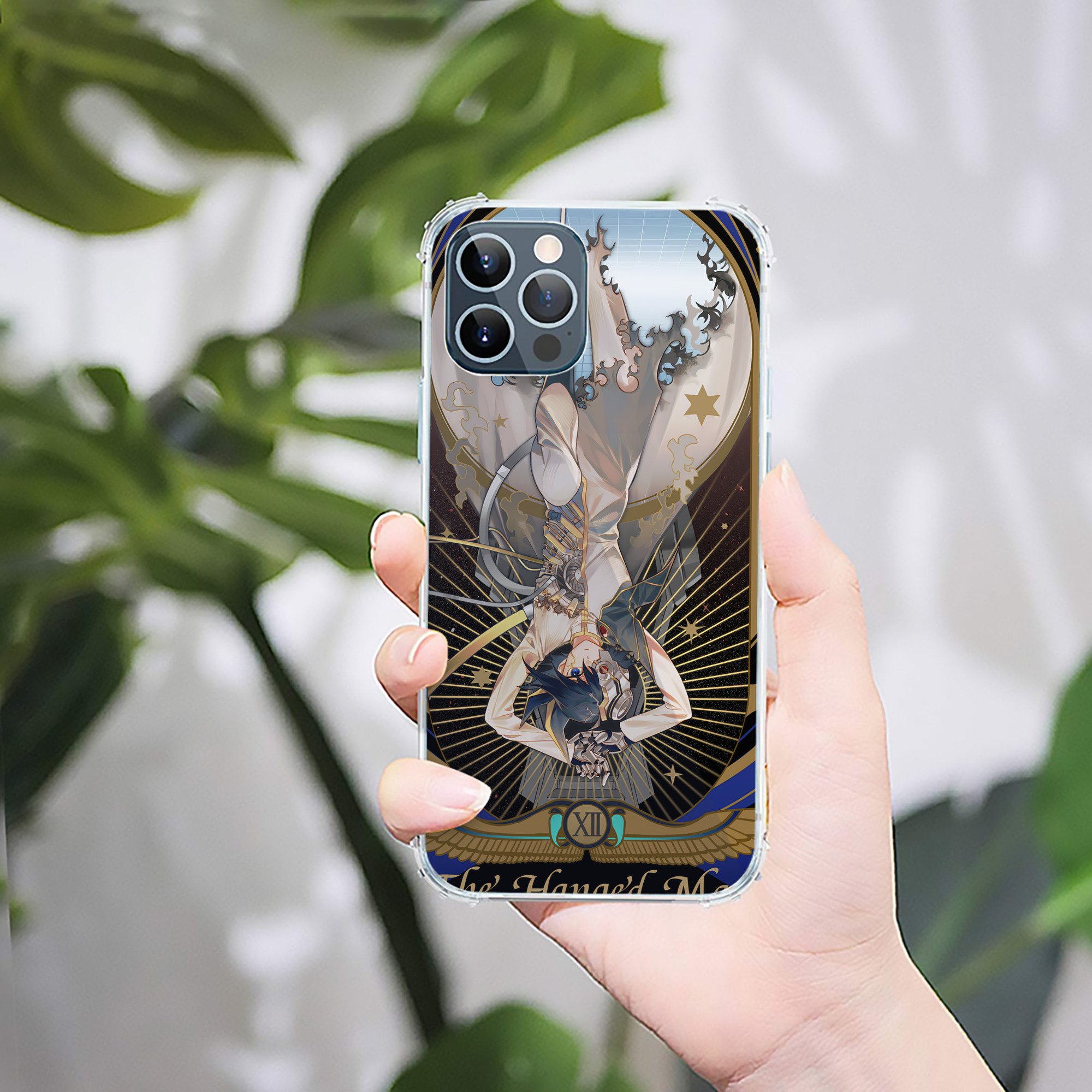 （画像用） 遊☆戯☆王 Yu-Gi-Oh! 【iPhone 12シリーズ対応】透明スマホケース（クリアソフトケース）